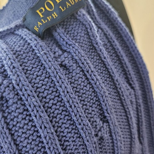 Polo Ralph Lauren Cotton Cardigan like new, blue, size S