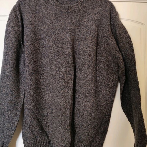 Men's blouse used, gray, size L