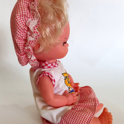 Vintage Bella Baby Doll used in original packaging from 1970s
