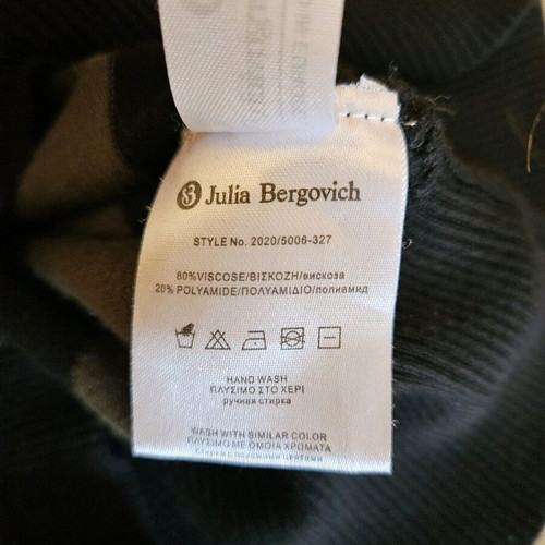 Julia Bergovich women's blouse small used, 3/4 sleeve