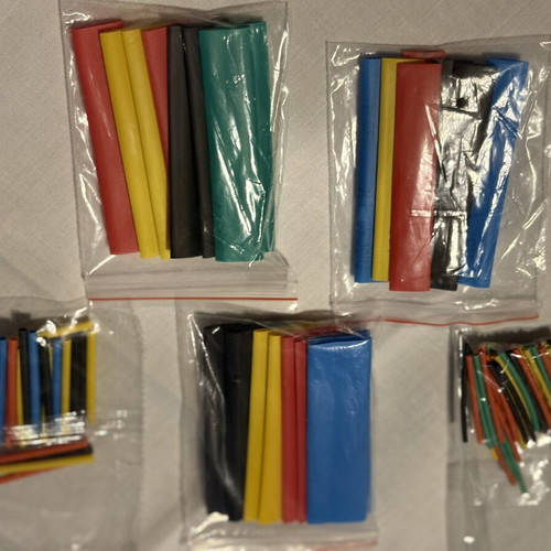 Plastic Cable Repair and Reinforcement Sleeves new, assorted colors