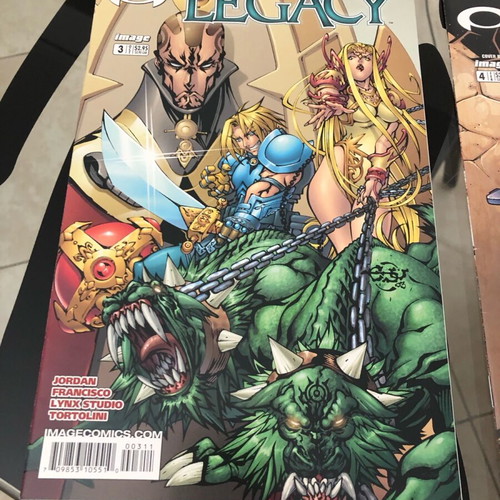 Legacy set of 4 comics new, issues 1-4