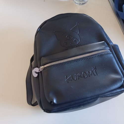 Kuromi children's backpack black like new