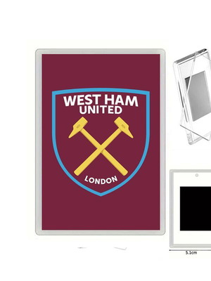Μαγνητάκι ψυγείου West Ham United με διάφανη ακρυλική κορνίζα