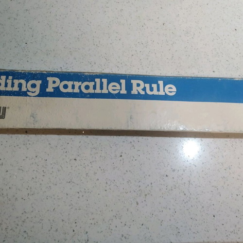Vintage folding parallel ruler in excellent condition