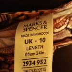 Vintage skirt Marks & Spencer pink like new, size 10