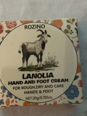 Rozino Lanolia Hand and Foot Cream 20g