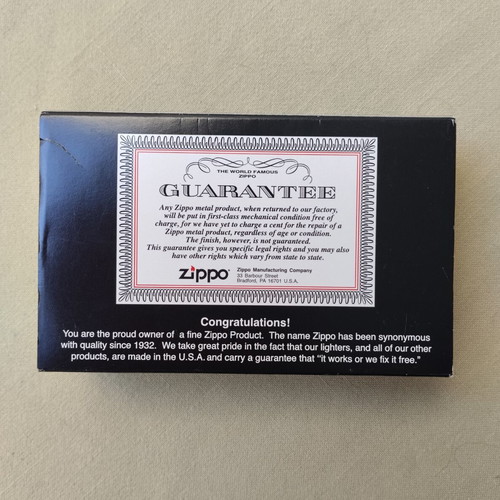 Zippo Harley-Davidson 95th Anniversary lighter mint condition with box