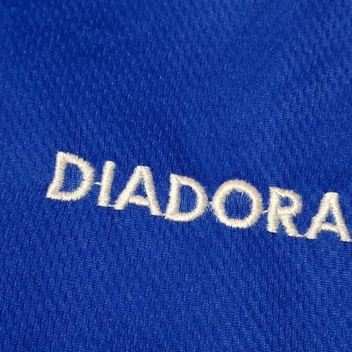 Greece National Football Jersey 1998 Stelios Giannakopoulos used, Diadora, authentic, size XL