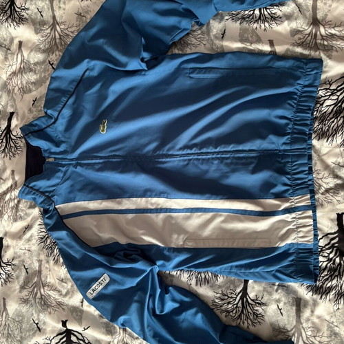 Lacoste jacket like new, blue, size S