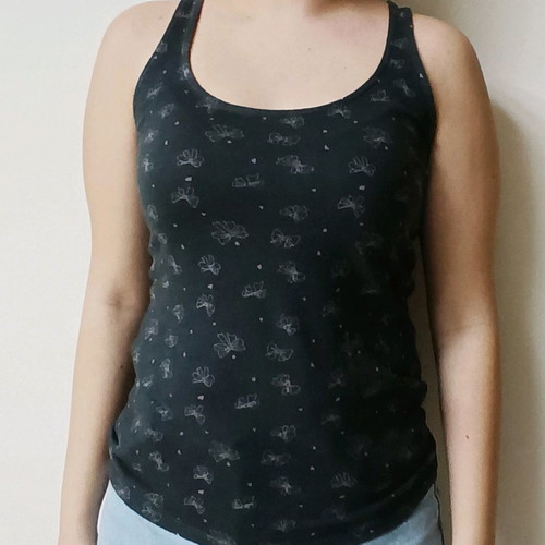 Tirante blouse used, size S, black