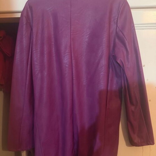 Spring leather jacket new