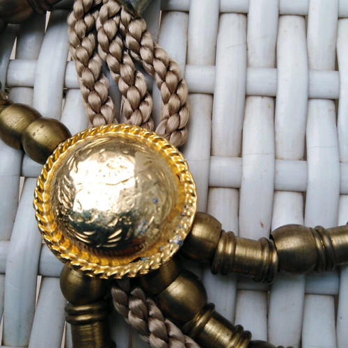 Vintage belt like new, gold color, size 70