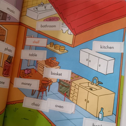 The Cat Is Back Junior B Picture Dictionary used, Greek