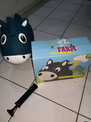 Παιχνίδι φουσκωτό ζωάκι αναπήδησης Kidzzfarm σαν καινούριο