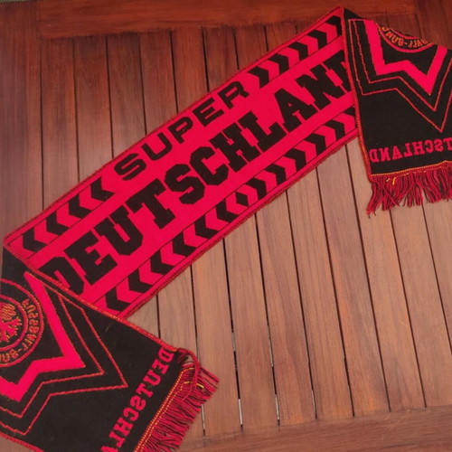 Deutschland collectible scarf used, retro Germany national team