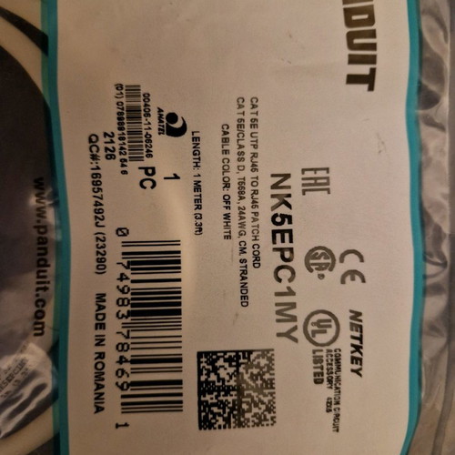 Cat 6E UTP Ethernet cable new