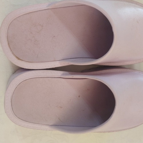 Women's pink Sabot shoes like new, sole 6 cm, size 39