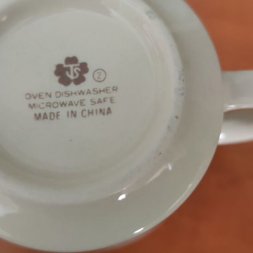 Sango Manor Tea Set for 12, vintage, like new, stoneware floral design