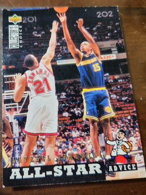1994-95 Upper Deck Collector's Choice Latrell Sprewell Card like new