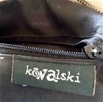 Αυθεντική KOWALSKI δερμάτινη τσάντα με vintage εφέ