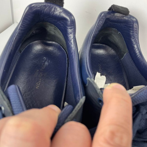 Louis Vuitton Fastlane sneakers used, navy, EU 44 / UK 10