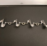 Silver solid bracelet like new