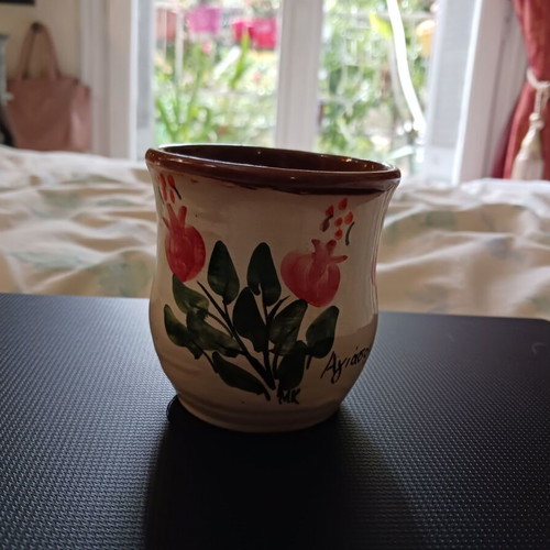 Clay souvenir decoration from Agiasos like new