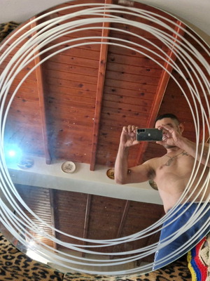Italian Milanode mirror 81cm new