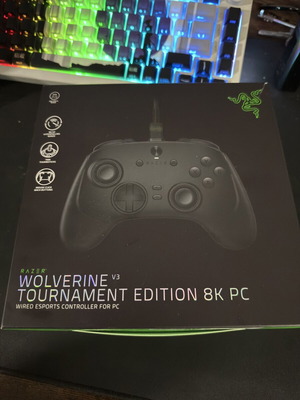 Razer Wolverine V3 Tournament Edition 8K PC χειριστήριο σαν καινούργιο με κουτί