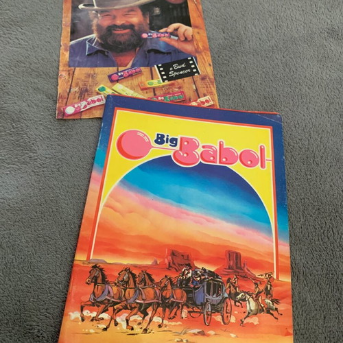 Big Babol advertising notebook used, collectible