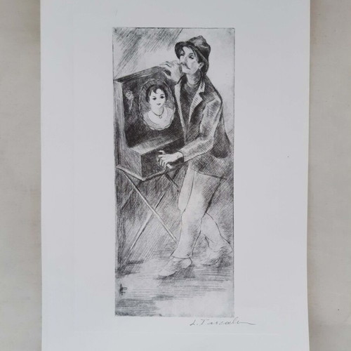 Lela Paschali Prints set of 5 used, Lost Professions
