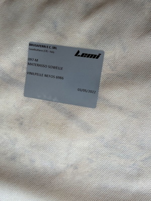 Κρεβάτια μασάζ Lemi καινούργια, 2 τεμάχια, καφέ δερμάτινα χωρίς βάση