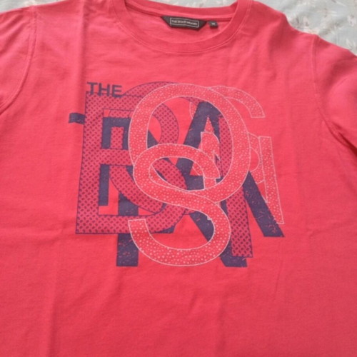 The Bostonians T-shirt M μεταχειρισμένο, μπλε και ροζ
