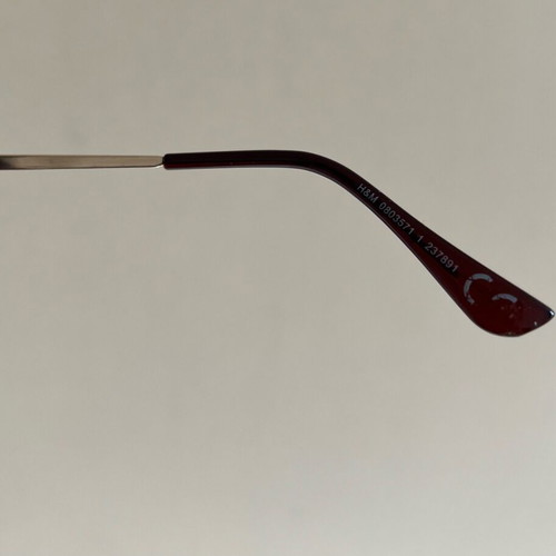 H&M sunglasses like new, brown and gold without sun protection