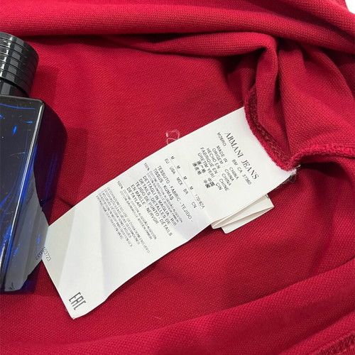 Armani Jeans men's polo shirt like new, size M, red