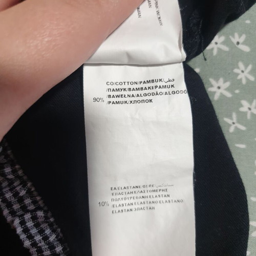 Black bodysuit XL with checkered detail, like new