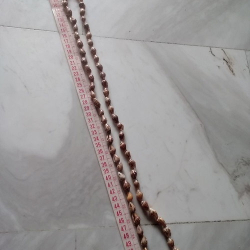 Shell necklace used, large size with knot