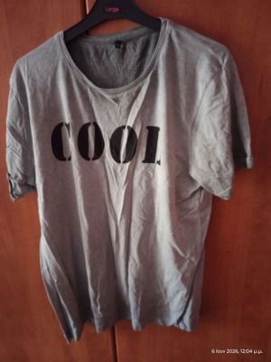 Men's t-shirt XL used, gray