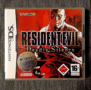 Resident Evil Deadly Silence Nintendo ds