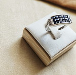 Silver 925 ring, vintage style