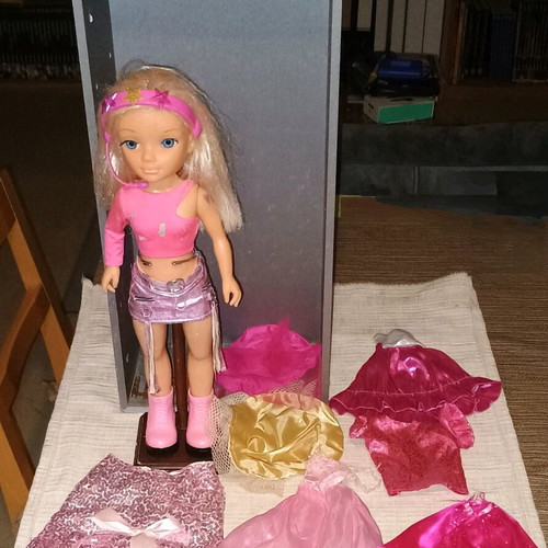 Famosa Disco Girl Doll 46cm like new with extra gifts