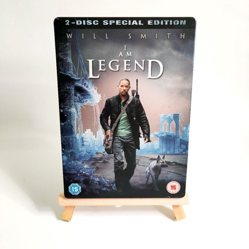 I Am Legend Steelbook DVD used, 2 discs with English subtitles