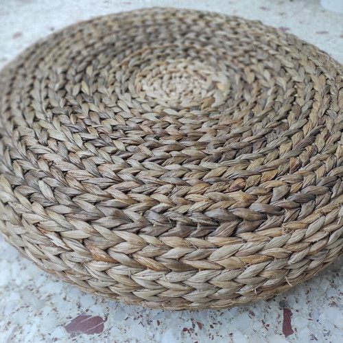 Alseda Ikea stool used, banana leaf material