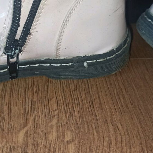 Adams kid's boots used, size 30, white and pink
