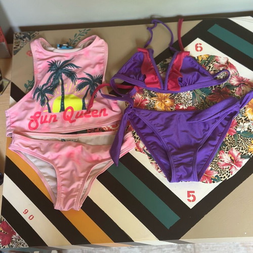 Swimsuit pack of 2 for girl 9-10 years like new