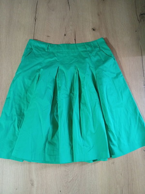 Lussile women's skirt emerald green L-XL like new