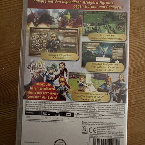 Hyrule Warriors Definitive Edition Nintendo Switch used