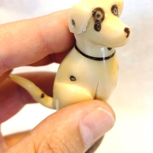 Tagua figurine Dalmatian new, 10 cm