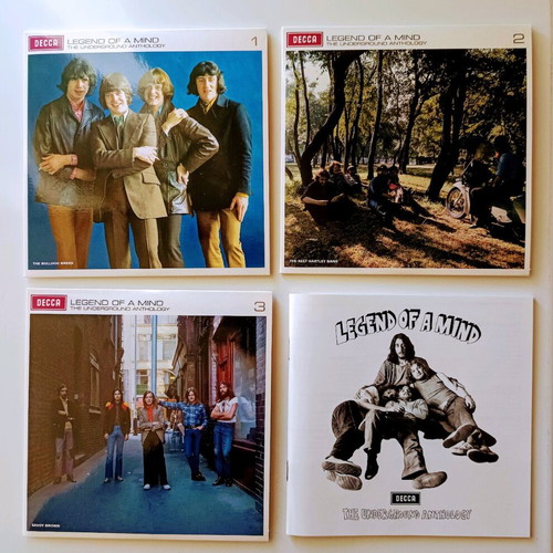 Legend of a Mind 3 CD box set new with 48-page booklet